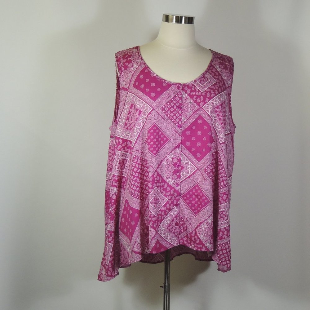 Sleeveless Tunic - Woman Within - NWOT